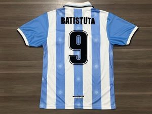 CAMISETA ARGENTINA TITULAR BATISTUTA RETRO TALLE XL