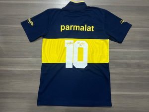 CAMISETA BOCA JUNIORS PARMALAT RETRO TALLE S/M/L/XL/XXL