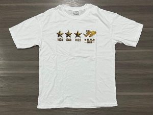 REMERA ARGENTINA MALVINAS ESTRELLAS DORADAS TALLE (S/ M/ L/ XL/ XXL)