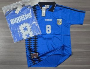 ARGENTINA RETRO SUPLENTE 1994 RIQUELME 8 TALLES(XL)