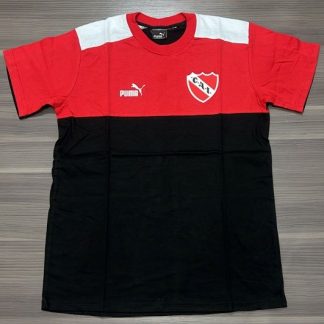 REMERA INDEPENDIENTE NEGRA Y ROJA TALLES(S/ M/ L)
