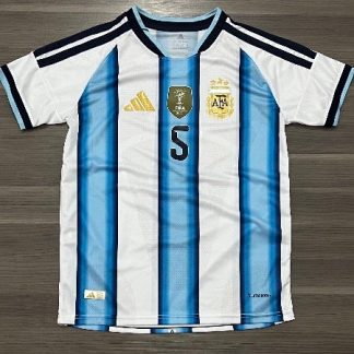 CAMISETA ARGENTINA TITULAR PAREDES N5 TALLE (S/ L/ XL/ XXL)