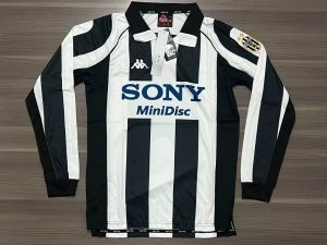 CAMISETA JUVENTUS TITULAR RETRO MANGA LARGA TALLE M/XL/XXL