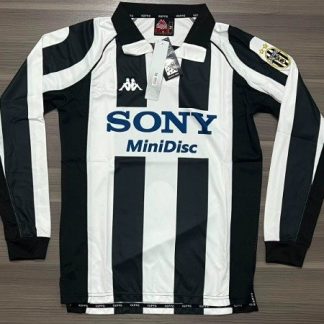 CAMISETA JUVENTUS TITULAR RETRO MANGA LARGA TALLE M/XL/XXL