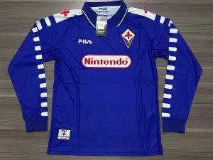 CAMISETA FIORENTINA NINTENDO VIOLETARETRO MANGA LARGA TALLE M/XL/XXL