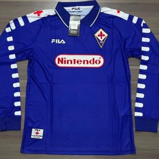 CAMISETA FIORENTINA NINTENDO VIOLETARETRO MANGA LARGA TALLE M/XL/XXL