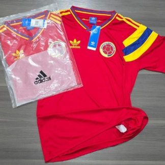 COLOMBIA SUPLENTE RETRO MUNDIAL 90 TALLES(S/M/L/XL)