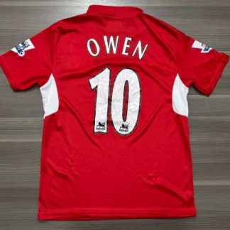 CAMISETA LIVERPOOL TITULAR OWEN (TALLE L) RETRO