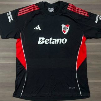 CAMISETA RIVER PLATE ENTRENAMIENTO NEGRA TALLE (S)