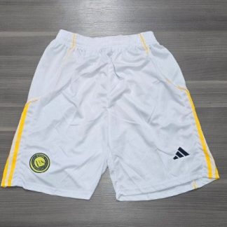 SHORT AL NASSR BLANCO TALLES(M/ L/ XL/ XXL)