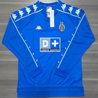 JUVENTUS SUPLENTE RETRO MANGA LARGA 1999 TALLES(M/ L/ XL/ XXL)