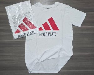 REMERA ADIDAS BLANCA RIVER PLATE TALLES(M/XL/ XXL)