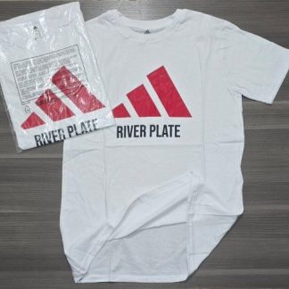 REMERA ADIDAS BLANCA RIVER PLATE TALLES(M/XL/ XXL)