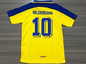 CAMISETA COLOMBIA TITULAR RETRO VALDERRAMA TALLE XL/XXL