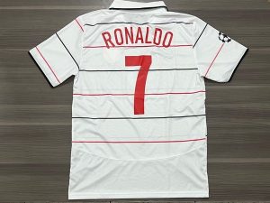 CAMISETA MANCHESTER UNITED SUPLENTE RONALDO N7 RETRO TALLE M/XXL