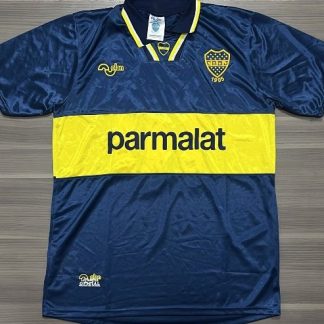 CAMISETA BOCA RETRO PARMALAT TALLE S