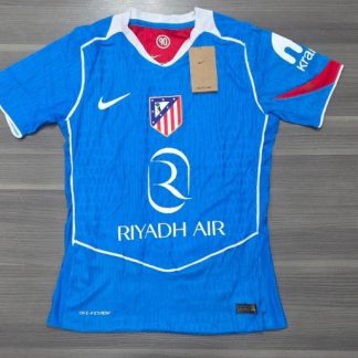 ATLETICO MADRID SUPLENTE 2026 VERSION JUGADOR TALLES(S/ M/ L/ XL/ XXL)