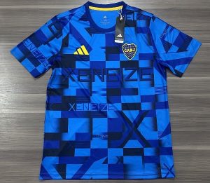 CAMISETA BOCA PREMATCH TALLE M