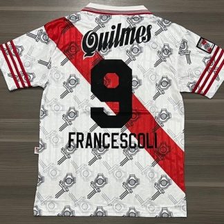 CAMISETA RIVER PLATE TITULAR RETRO FRANCESCOLI N9 TALLE (L)