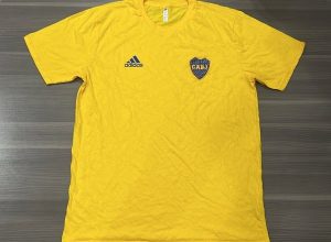 REMERA BOCA JUNIORS AMARILLA TALLE XXL