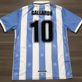 CAMISETA ARGENTINA TITULAR GALLARDO RETRO TALLE XL/XXL