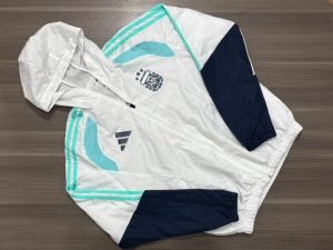 CAMPERA ROMPEVIENTO AFA BLANCA TALLE M