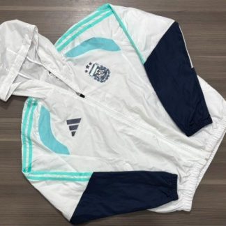 CAMPERA ROMPEVIENTO AFA BLANCA TALLE M