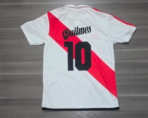 CAMISETA RIVER PLATE TITULAR RETRO QUILMES TALLE S