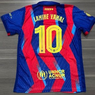 CAMISETA BARCELONA TITULAR YAMAL N10 TALLE M