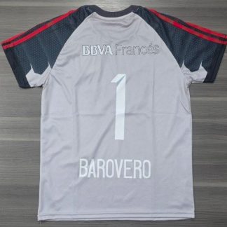 CAMISETA RIVER BAROVERO ARQUERO GRIS BBVA (S/M/XL/XXL)