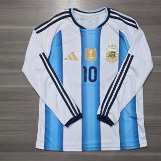 ARGENTINA TITULAR 2026 MANGA LARGA MESSI 10 TALLE (M)