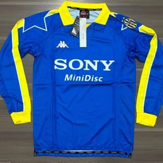 CAMISETA JUVENTUS AZUL RETRO MANGA LARGA TALLE M/L/XL/XXL
