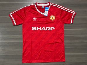 CAMISETA MANCHESTER UNITED TITULAR RETRO TALLE (S/M/L/XL/XXL)