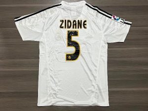 CAMISETA REAL MADRID TITULAR RETRO ZIDANE N5 TALLE (L/XXL)