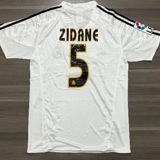 CAMISETA REAL MADRID TITULAR RETRO ZIDANE N5 TALLE (L/XXL)