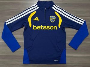 BUZO BOCA JUNIORS ENTRENAMIENTO TALLE (S)