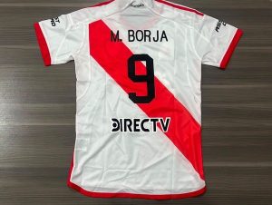 CAMISETA RIVER PLATE TITULAR BORJA N9 TALLE (M)