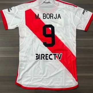 CAMISETA RIVER PLATE TITULAR BORJA N9 TALLE (M)