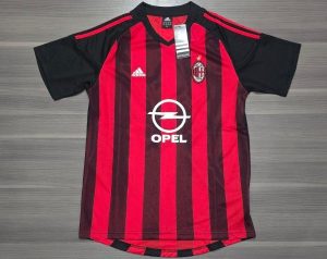 MILAN RETRO TITULAR 2002 PIRLO 21 TALLES(M/L/XL/XXL)
