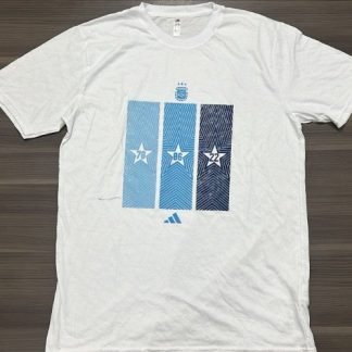 REMERA ARGENTINA BLANCA TALLE XXL