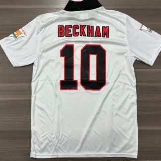 CAMISETA MANCHESTER UNITED SUPLENTE BECKHAM (TALLE XL) RETRO