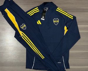 CONJUNTO BOCA ENTRENAMIENTO 2025 VERSION JUGADOR (S/ M/ L/ XL)