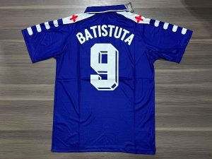 CAMISETA FIORENTINA TITULAR RETRO BATISTUTA N9 TALLE (S/M/L/XL/XXL)