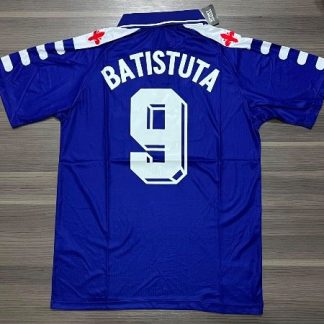 CAMISETA FIORENTINA TITULAR RETRO BATISTUTA N9 TALLE (S/M/L/XL/XXL)