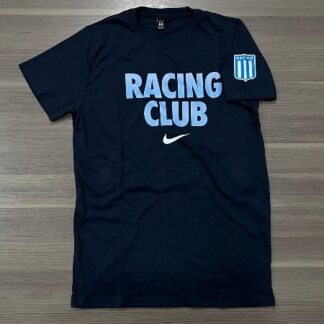 REMERA RACING AZUL TALLE M/3XL
