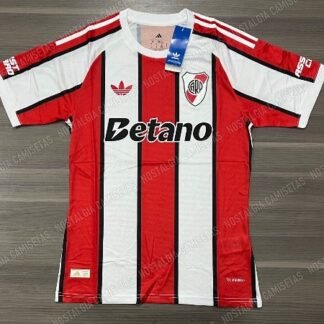 CAMISETA RIVER PLATE SUPLENTE TRICOLOR 2026 VERSIÓN JUGADOR TALLE S/M/L/XL/XXL