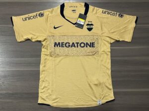 CAMISETA BOCA JUNIORS SUPLENTE DORADA RETRO TALLE S/M/L/XL