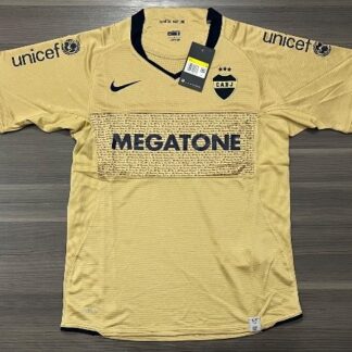 CAMISETA BOCA JUNIORS SUPLENTE DORADA RETRO TALLE S/M/L/XL