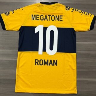 CAMISETA BOCA JUNIORS SUPLENTE AMARILLA TALLE S/M/XL