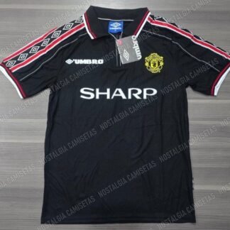 MANCHESTER UNITED RETRO NEGRA TALLES(M/L/XL/XXL)